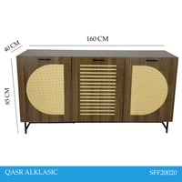 بوفيه ثلاث ابواب عدة الوان