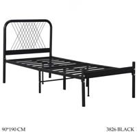 سرير أسود 90و120 سم