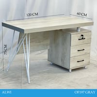 طاولة مكتب مودرن 120سم عدة الوان