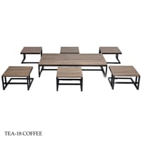 طقم طاولات ارضي عدة الوان