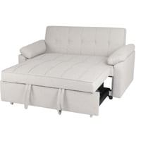 كنبه سرير رمادي