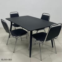 طقم طاولة طعام 4 كراسي عدة ألوان