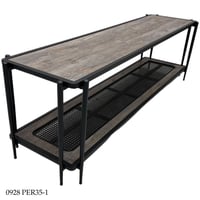 طاولة بلازما خشب وراتان 160و180 سم عدة ألوان