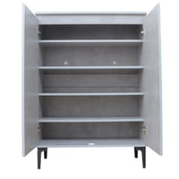 خزانة أحذية بابين عدة الوان