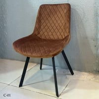 كرسي طاوله طعام مخمل عدة الوان