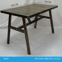 طاوله طعام 120سم عدة الوان