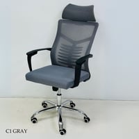 طقم 2 كراسي مكتب شبك دوار عدة الوان