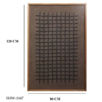 لوحة جدارية لون خشبي عدة الوان 120 سم