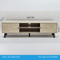 طاولات تلفزيون 160و180 سم عدة الوان