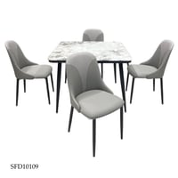 طقم طاولات طعام 4 اشخاص عدة الوان