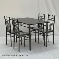 طقم طاولات طعام 4كراسي عدة الوان