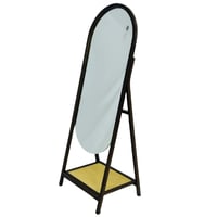 مرايا ستاند خشبي راتان