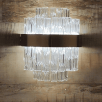 جداري ليد زجاج موديل حديث وراقي