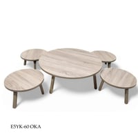 طقم طاولات ارضي تركي عدة الوان