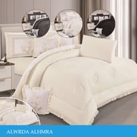 طقم مفرش نفرين و نفر عدة ألوان