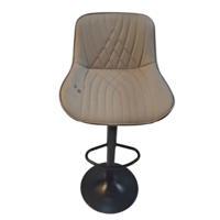 كرسي بار جلد مودرن عدة الوان