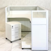 وحدة عمل مكتبيه عدة الوان