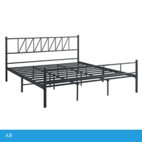 سرير أسود عدة مقاسات