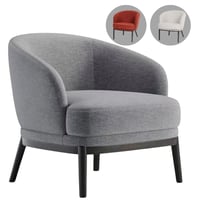 طقم 2 كراسي قماش عدة ألوان