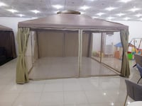 مظلات خارجية عدة مقاسات لون بيج