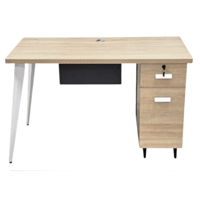 مكتب مودرن 120و140سم عدة الوان