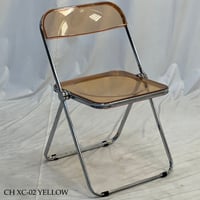 كرسي اكريلك قابل للطي عدة ألوان