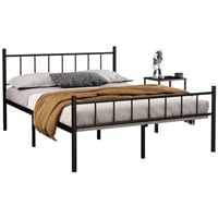 سرير أبيض فخم مقاس 120*190 سم