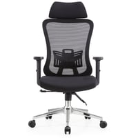 كرسي مكتب دوار فخم اسود