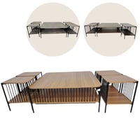 طقم طاولات وسط عدة ألوان