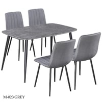 طقم طاولة طعام 4و6 كراسي عدة ألوان