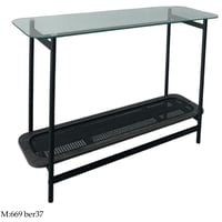 مدخل راتان وزجاج عدة ألوان