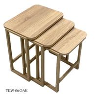 طقم طاولات خدمة تركي عدة الوان