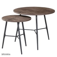 طقم طاولات خدمة عدة الوان