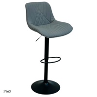 كرسي بار جلد مودرن عدة الوان