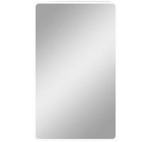 طقم 2 مرايا ضد الكسر مستطيلة لون أبيض مقاس 100 cm