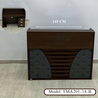 كاونتر استقبال مع أدراج لونين عدة مقاسات