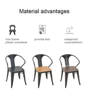 طقم 4 كراسي عدة ألوان