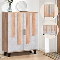 خزانة أحذية عدة أبواب وألوان