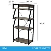 طاولة أرفف عدة ألوان