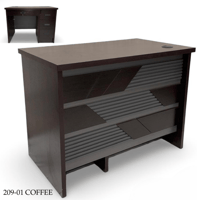 مكتب مودرن مع ادراج 100و120و140 سم عدة الوان