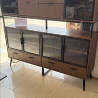 دولاب بوفيه مودرن 160 سم عدة الوان