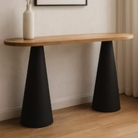 طاولة مدخل خشب عدة ألوان