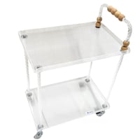 عربية شاي اكريلك متحركة