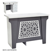 مكتب مقاس 100و120 سم عدة ألوان