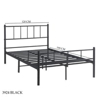 سرير أسود عدة مقاسات