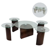 طقم طاولات وسط مودرن عدة الوان