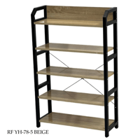 طاولة بأرفف عدة ألوان