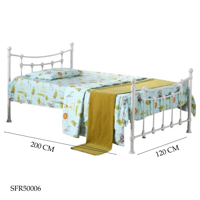 سرير أبيض 90و120 سم