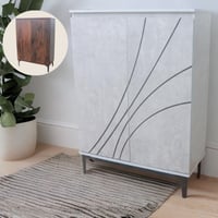 خزانة أحذية بابين عدة الوان