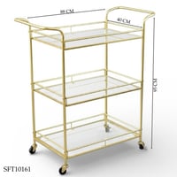 عربية تقديم ذهبي عدة أشكال